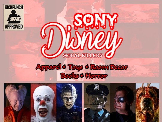 High Quality Sony Disney Serial Killers (kickpunch) Blank Meme Template