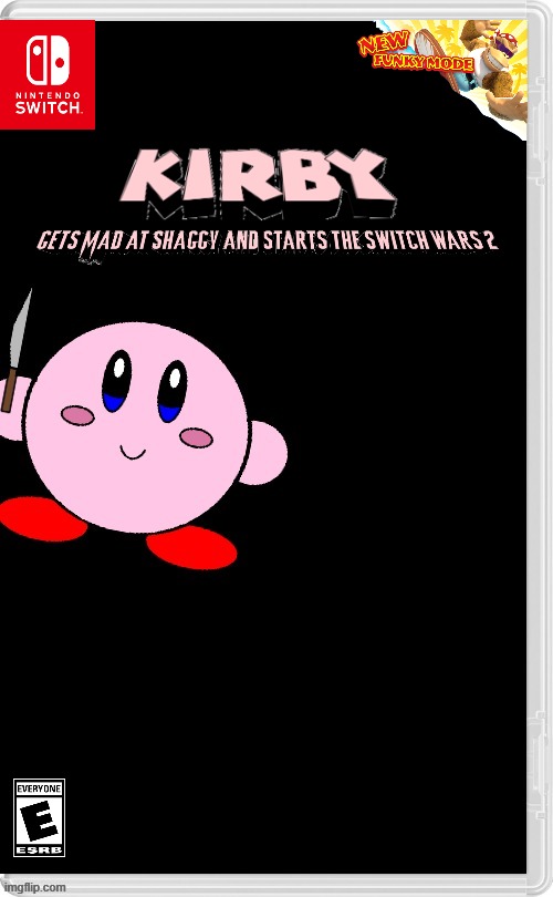 Kirb | image tagged in kirby,fake,nintendo,kirby with a knife,funky | made w/ Imgflip meme maker