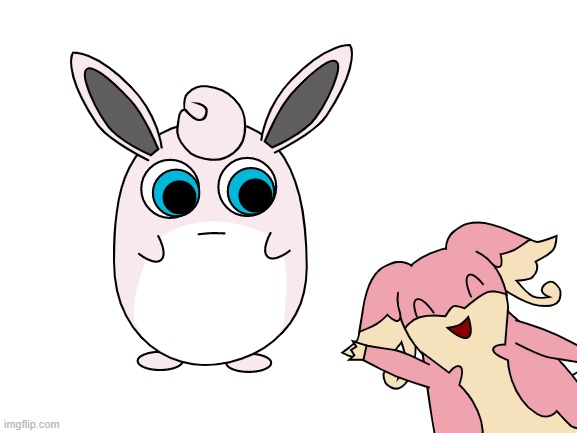 I guess Audino wants to stop by, she'd be a welcome addition | image tagged in blank white template | made w/ Imgflip meme maker