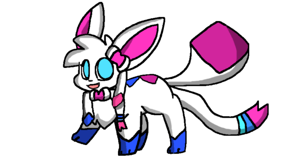 sylceon transparent Blank Meme Template