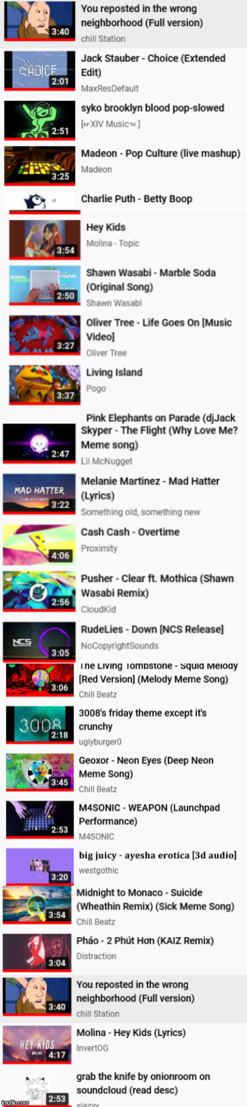 normaly what i listen to | made w/ Imgflip meme maker