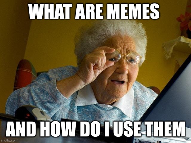 Grandma Finds The Internet | WHAT ARE MEMES; AND HOW DO I USE THEM | image tagged in memes,grandma finds the internet | made w/ Imgflip meme maker