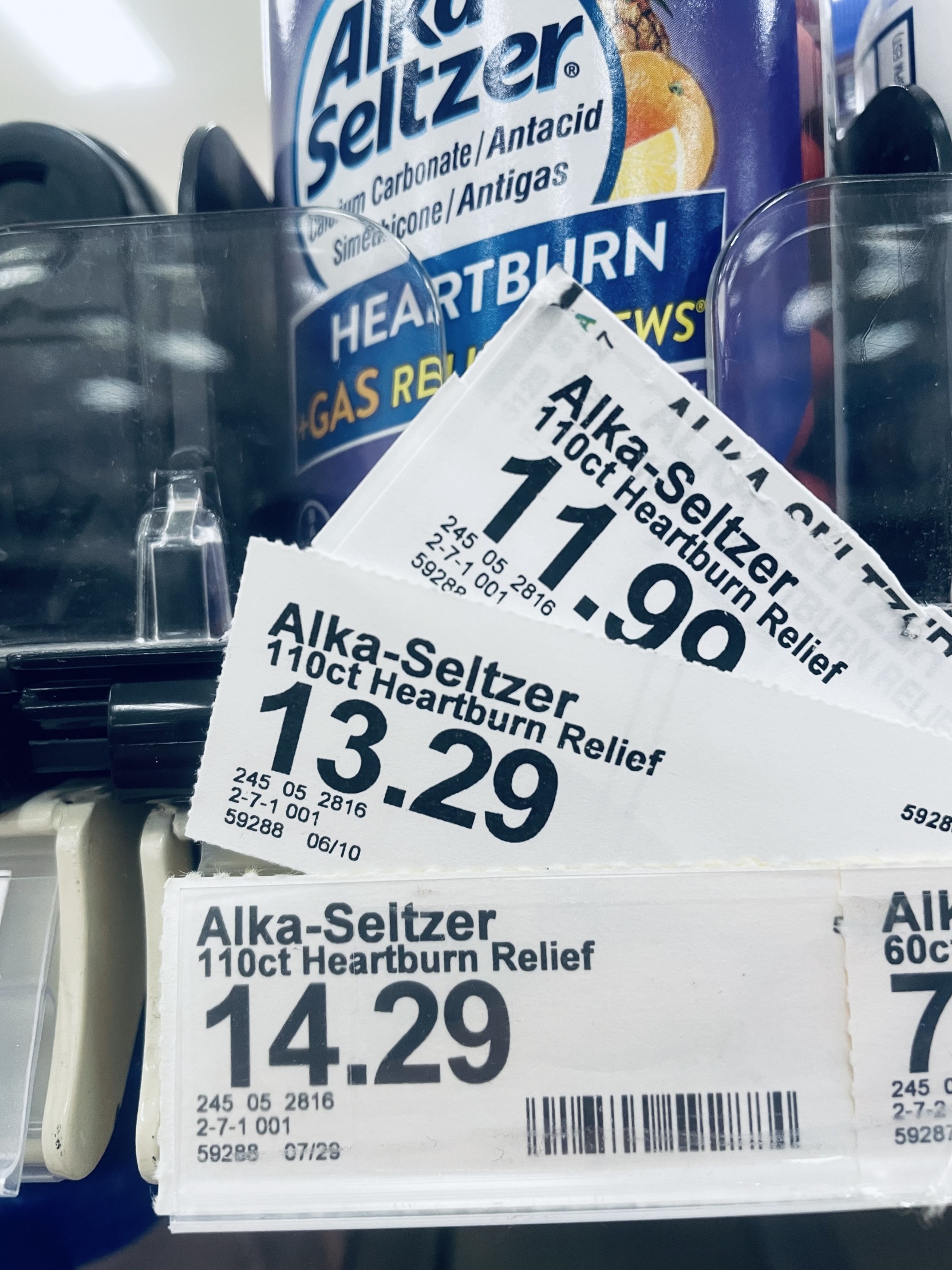 Inflation for alka seltzer Blank Meme Template