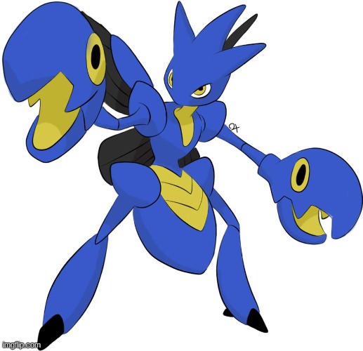 Blue the Scizor | image tagged in blue,blue the scizor,scizor,pokemon | made w/ Imgflip meme maker