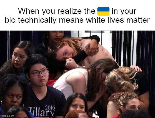 I knew you'd come around | When you realize the       in your bio technically means white lives matter | made w/ Imgflip meme maker