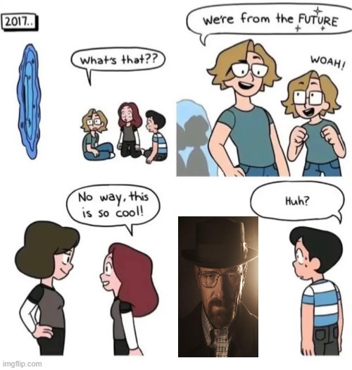 Were from the future | image tagged in were from the future | made w/ Imgflip meme maker