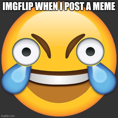 LOL | lMGFLlP WHEN l P0ST A MEME | image tagged in lol | made w/ Imgflip meme maker