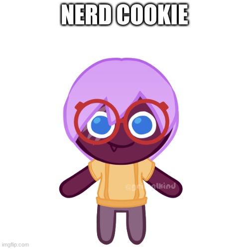 red cabbage cookie | NERD COOKIE | made w/ Imgflip meme maker