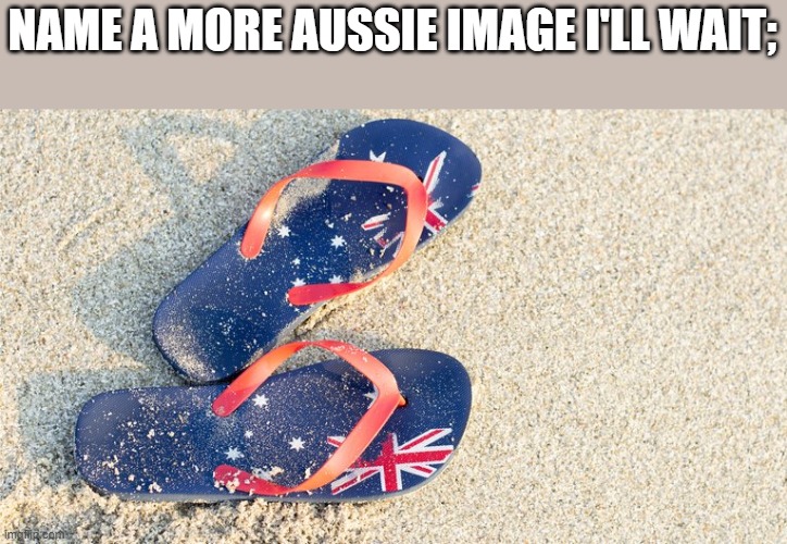 NAME A MORE AUSSIE IMAGE I'LL WAIT; | made w/ Imgflip meme maker