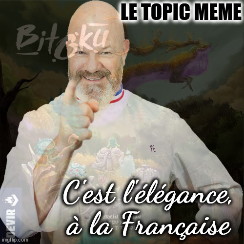 LE TOPIC MEME; C'est l'élégance, à la Française | made w/ Imgflip meme maker