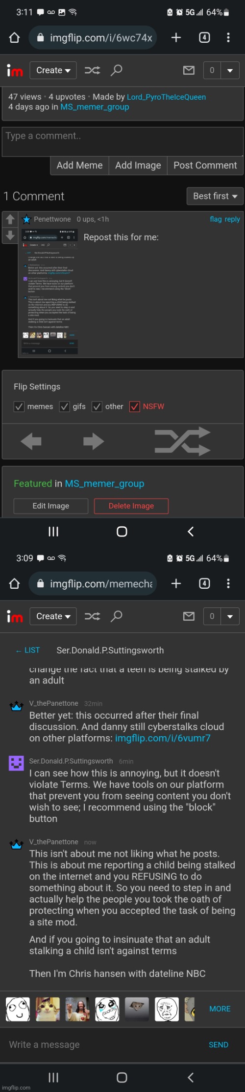 Definitely like the little TCAP joke at the end there | made w/ Imgflip meme maker