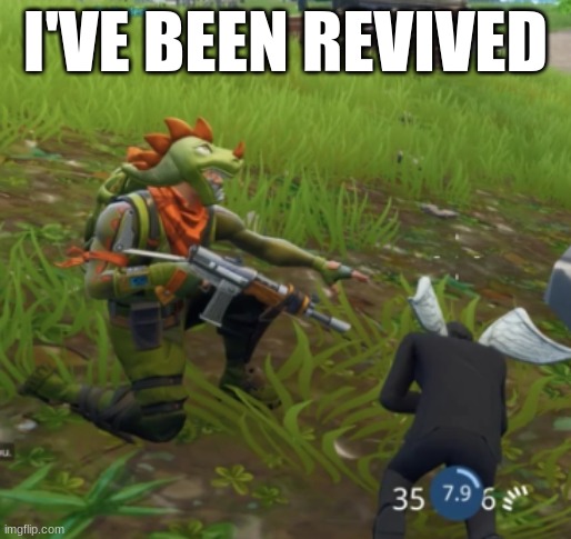 I'VE BEEN REVIVED | image tagged in jesus christ | made w/ Imgflip meme maker