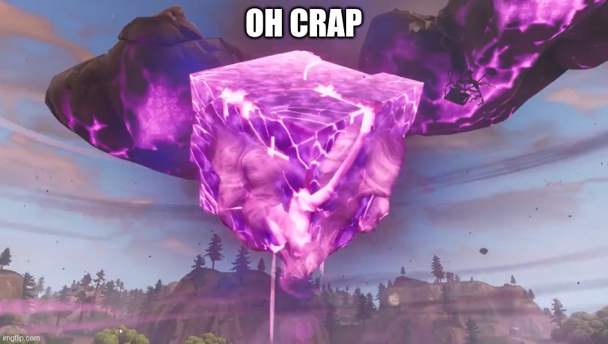 Kevin The Cube | OH CRAP | image tagged in kevin the cube | made w/ Imgflip meme maker