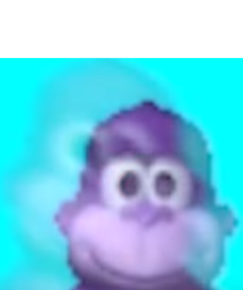 High Quality Bonzi Buddy Internal Screaming Blank Meme Template