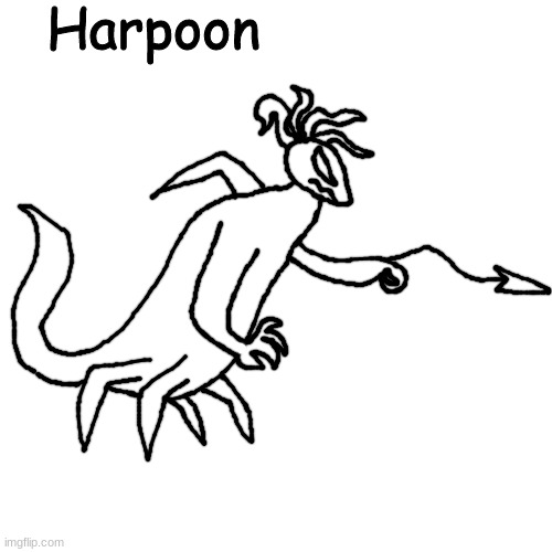 imagine getting shot by this guy | Harpoon | made w/ Imgflip meme maker