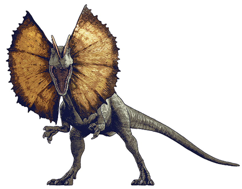 Dilophosaurus 2 (Stylized) Blank Meme Template