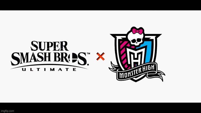 Super Smash Bros Ultimate X Monster High | image tagged in super smash bros ultimate x blank | made w/ Imgflip meme maker