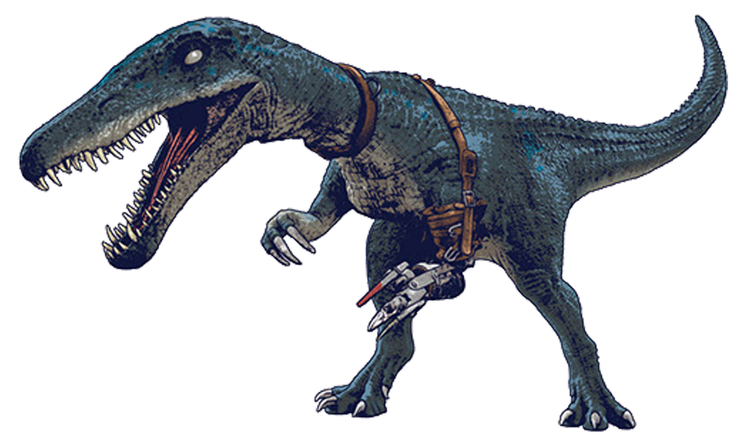 Baryonyx with a prosthetic arm Blank Meme Template