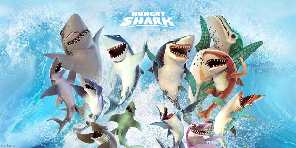 HUNGRY SHARK INFINITY WAR | made w/ Imgflip meme maker
