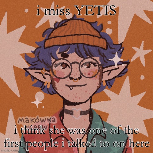nostalgia hours tbh | i miss YETIS; i think she was one of the first people i talked to on here | image tagged in cooper s i wish i looked like this picrew | made w/ Imgflip meme maker