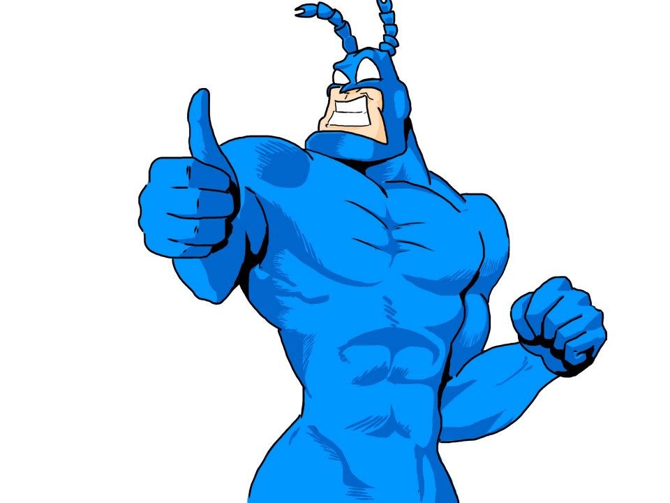 The Tick of Approval Blank Meme Template