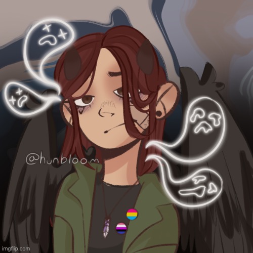 Random Picrew Oc I made, their name is Raeda or Rae for short :) | image tagged in tag | made w/ Imgflip meme maker