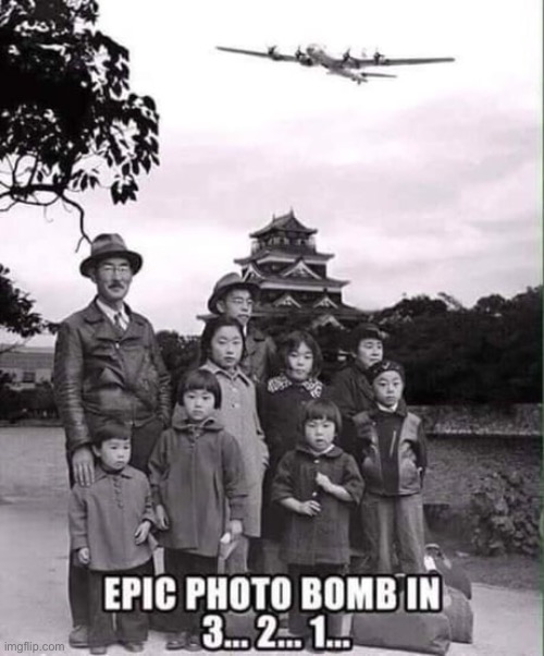 image tagged in hiroshima,atomic bomb | made w/ Imgflip meme maker