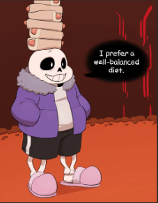 Sans hungry Blank Meme Template