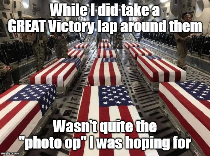 While I did take a GREAT Victory lap around them Wasn't quite the "photo op" I was hoping for | made w/ Imgflip meme maker