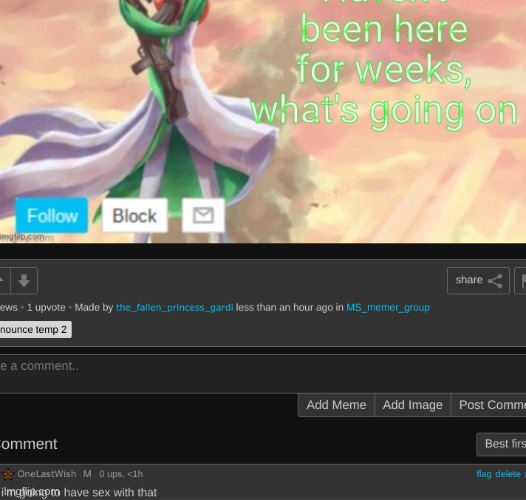 made w/ Imgflip meme maker