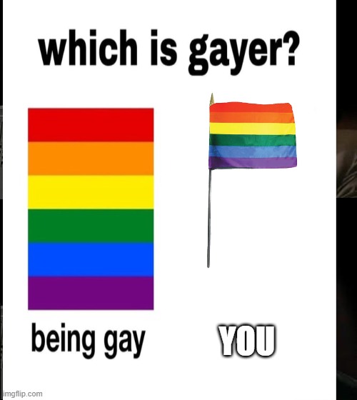 you are gay | YOU | image tagged in gay,funny,memes,idk,bored,shitpost | made w/ Imgflip meme maker