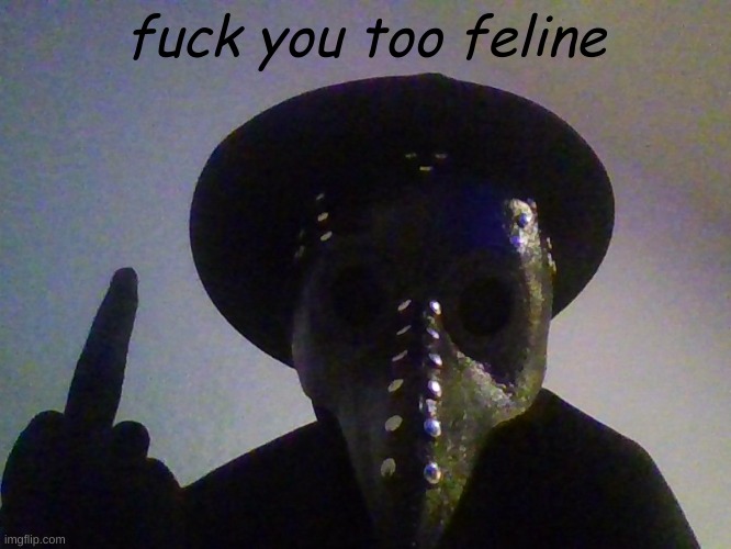 fuck you too feline | made w/ Imgflip meme maker