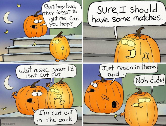 Pumpkins | image tagged in comics | made w/ Imgflip meme maker