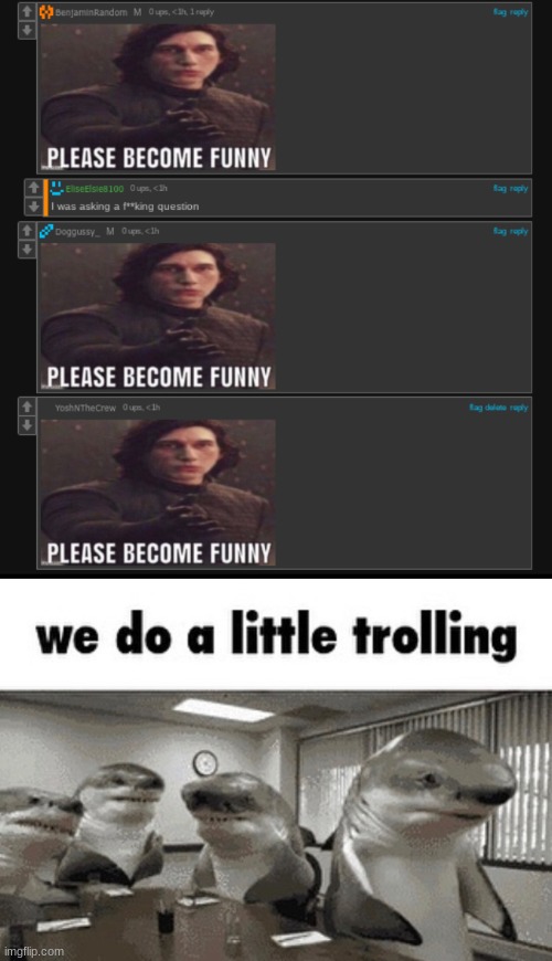 image tagged in we do a little trolling | made w/ Imgflip meme maker