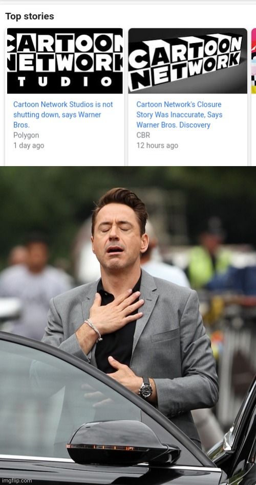 I WAS WORRIED THERE FOR A SEC | image tagged in robert downey jnr phew | made w/ Imgflip meme maker