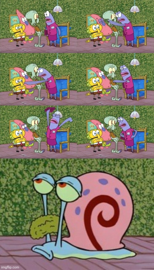 High Quality He's Squidward Your Squidward I'm Squidward meme Blank Meme Template