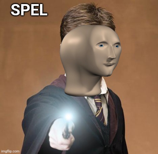 harry potter casting a spell | SPEL | image tagged in harry potter casting a spell | made w/ Imgflip meme maker