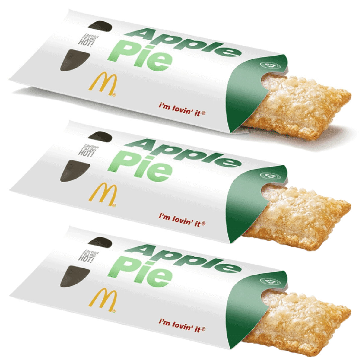 High Quality McDonald's Pies are Hot Blank Meme Template