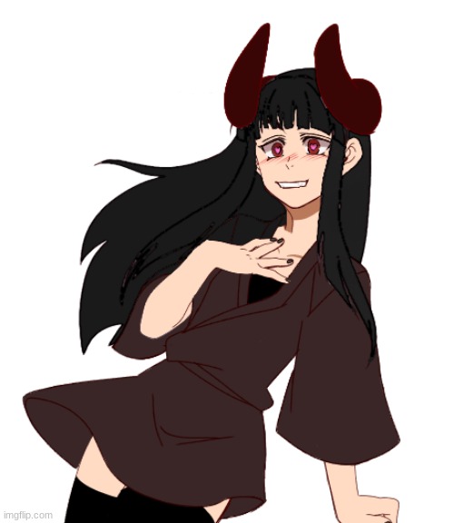 i dont think i showed serafina before | made w/ Imgflip meme maker