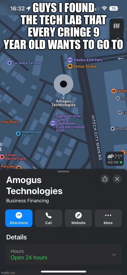 Guys | GUYS I FOUND THE TECH LAB THAT EVERY CRINGE 9 YEAR OLD WANTS TO GO TO | image tagged in amogus,cringe 9 year olds | made w/ Imgflip meme maker