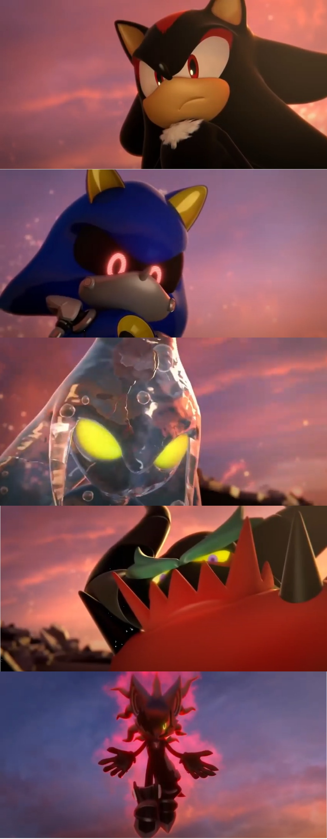 High Quality Sonic forces villains Blank Meme Template