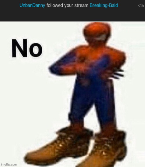 cursed spiderman NO | made w/ Imgflip meme maker