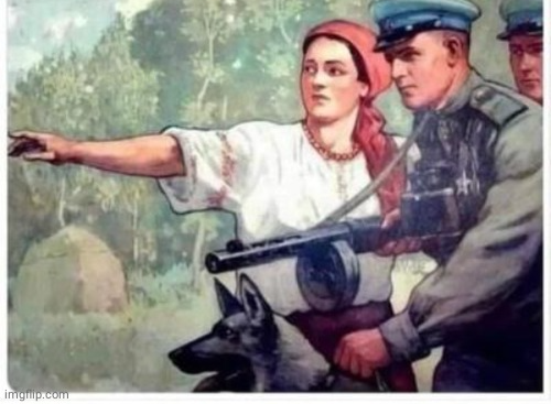 Snitch  Soviet era propaganda Blank Meme Template