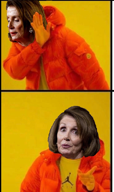 High Quality Nancy not interested Blank Meme Template