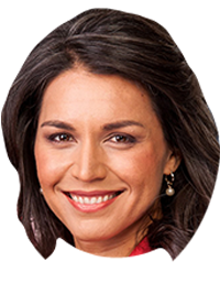 Tulsi Gabbard png with transparency Blank Meme Template