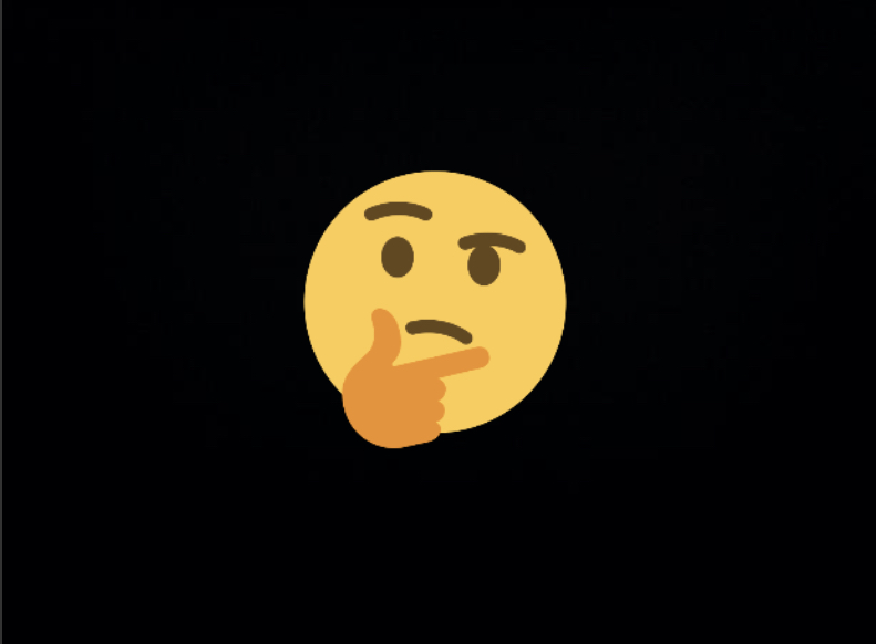 Thinking emoji Blank Template - Imgflip