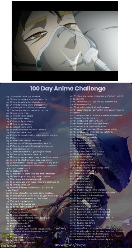 Day 14 | image tagged in anime | made w/ Imgflip meme maker