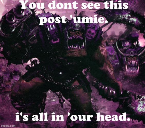 purple orks | made w/ Imgflip meme maker