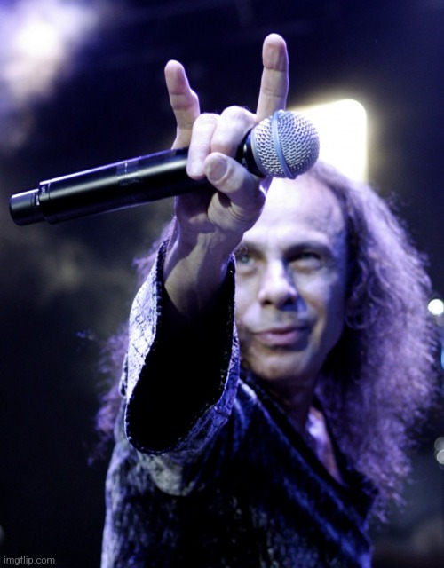 Ronnie James Dio | image tagged in ronnie james dio | made w/ Imgflip meme maker