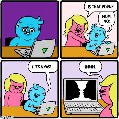 It's a Vase! | image tagged in comics | made w/ Imgflip meme maker